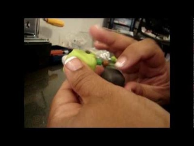 Polymer Clay Kiwi Cane tutorial! PART 1!