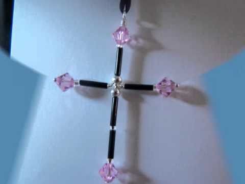 Swarovski Crystal Cross Necklace Birthday Jewelry Collection