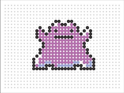 Hama Bead Ditto (Pokemon Series #14)