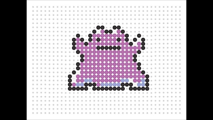 Hama Bead Ditto (Pokemon Series #14)