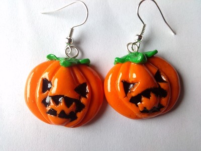 Polymer Clay Halloween Pumpkin Tutorial