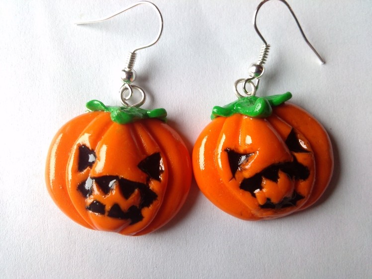 Polymer Clay Halloween Pumpkin Tutorial