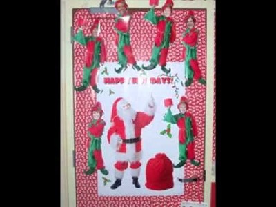 Creative Christmas door decorating contest ideas