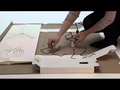 Design paper lamp - MooDoo Lady