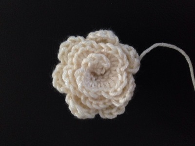 How to crochet flower in a few minutes
