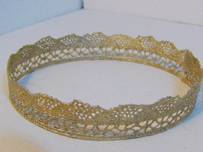 How To Make a Beautiful Lace Crown - DIY Style Tutorial - Guidecentral