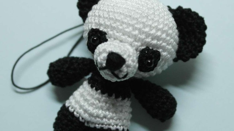 How To Make A Cute Crocheted Key Charm Panda - DIY Crafts Tutorial - Guidecentral