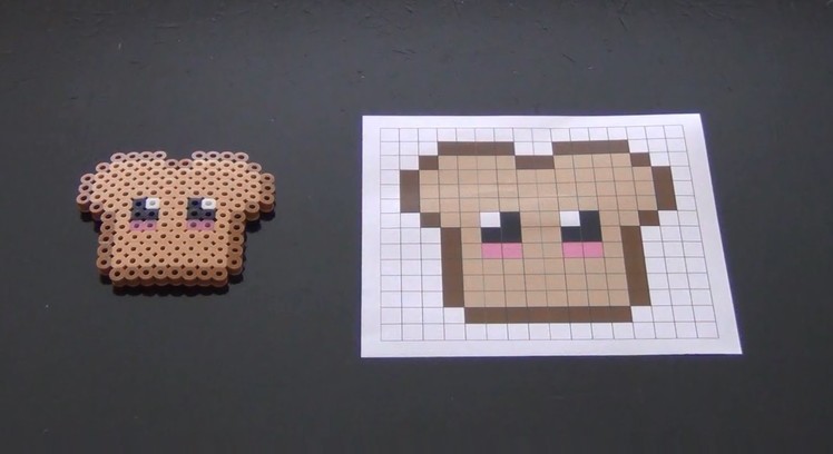 How to Make a Perler Bead Pieace of Toast Part 2