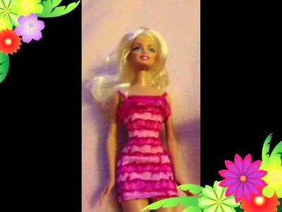 How to make non sew doll scarf