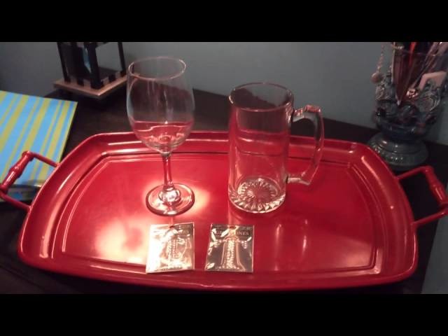 How to Make Wedding Toasting Glasses for $2
