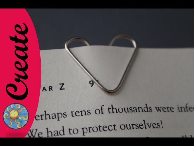 Make a Paper Clip Heart from an ordinary paperclip