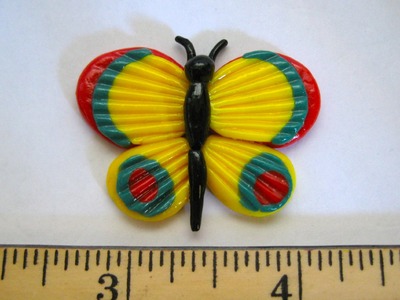 Teeny Baby Butterfly - Miniature Polymer Clay
