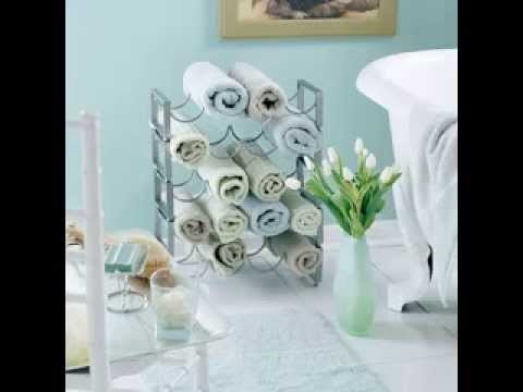 Bathroom towel home decor ideas