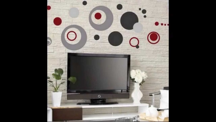 Colorful Circle Removable Vinyl Decal Art Mural Wall Stickers Home Room Decor