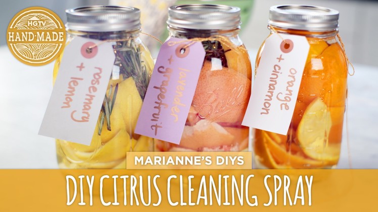DIY Citrus Natural Cleaning Spray - HGTV Handmade