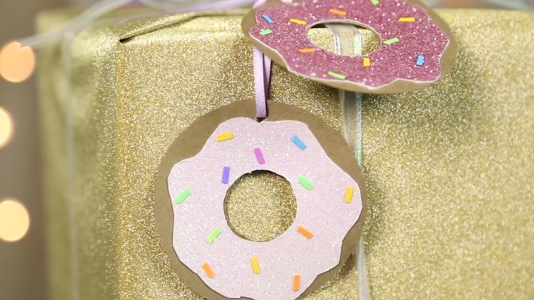 Doughnut Gift Tag ♥ DIY - KAWAIIMAS