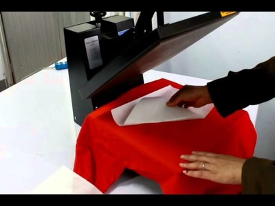Electric Iron Cutting Hot Adhesive Film Making T-shirt by Flocking Paper & Foil Paper