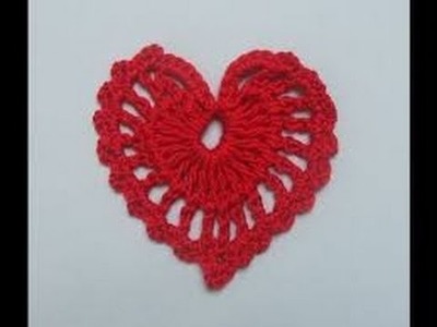 How to Crochet a Heart Tamil tutorial