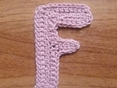 How To Crochet Alphabet Letter F - DIY Crafts Tutorial - Guidecentral