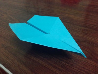 How to make a paper airplane that flies far and straight very easy
