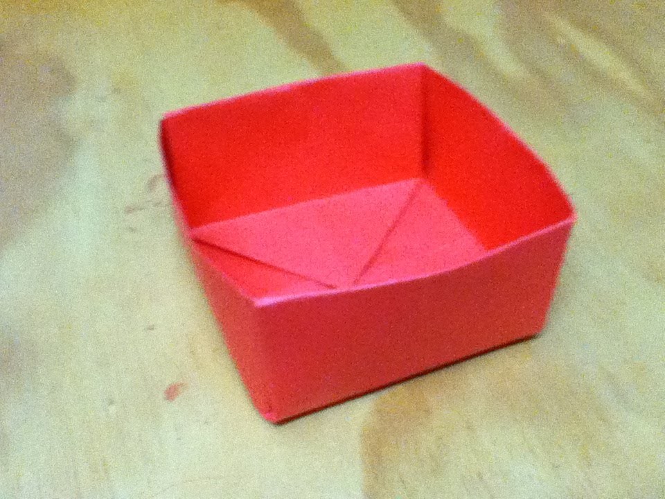 How to Make an Origami Box - Paper Box - Step by Step Instructions - Simple and Easy
