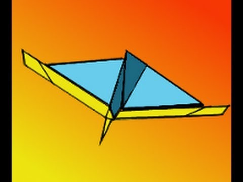 How to Make the Jaguar Paper Airplane Video Instructions