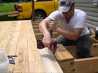 How To Straiten Deck Boards