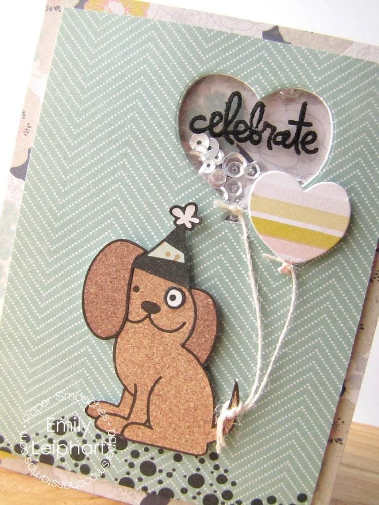 {Paper Smooches} Birthday Shaker with Simon Says Stamp Exclusive