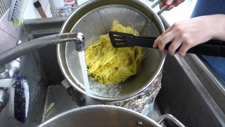 Papermaking from Corn Husks