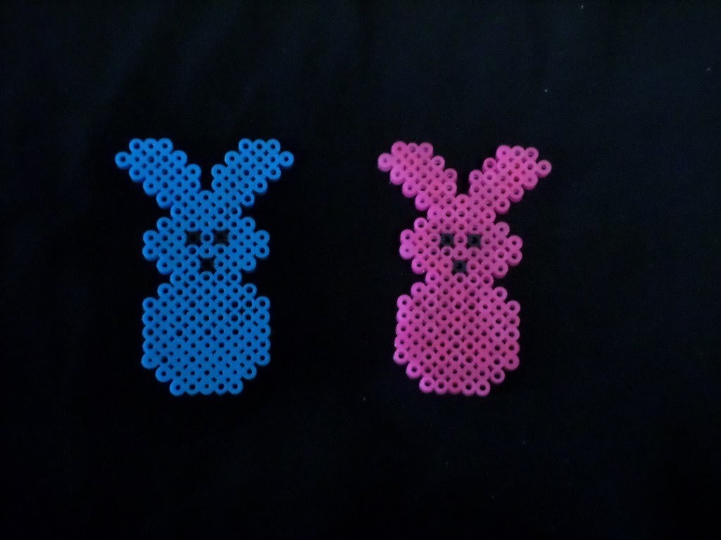 Perler bead peeps