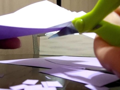 ASMR Cutting and Playing with Paper