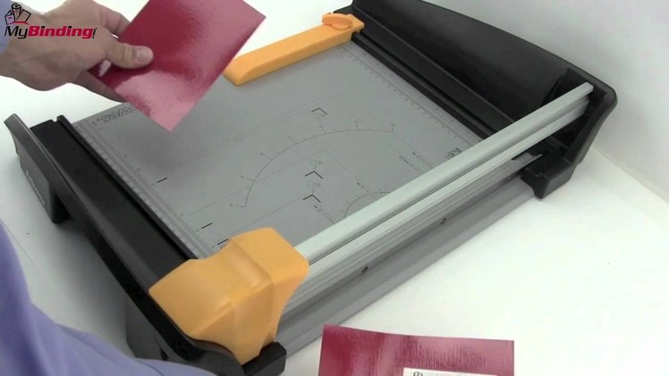 Fellowes Atom 150 15-Inch Rotary Paper Trimmer Demo Video