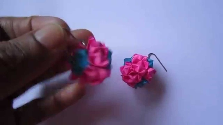 Handmade Jewelry - Modular Origami Paper Globe Earrings