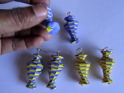 Handmade Jewelry - Paper Earrings