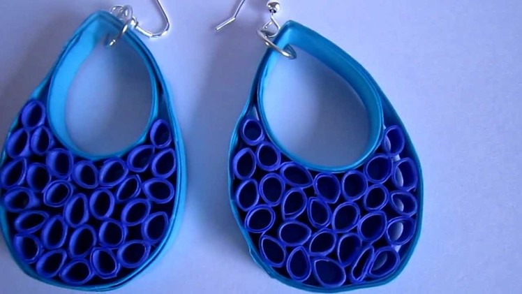 Handmade Jewelry - Paper Quilling Dangling