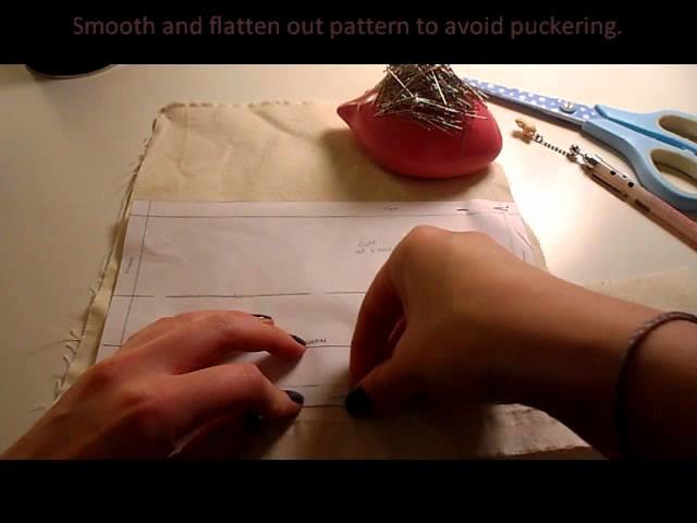 How To Cut Paper Sewing Patterns Smoothly Without Jagged.Rough Edges