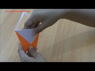 How to make a paper bag with handle easily