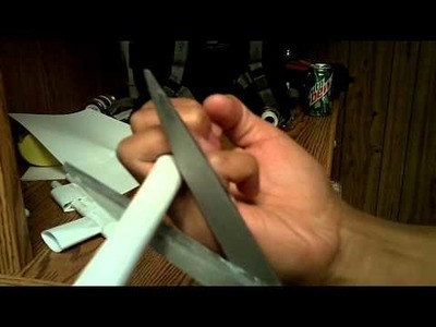 How to make mini paper shotgun part 1