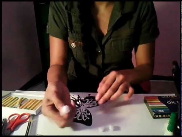 How to make  paper butterfly