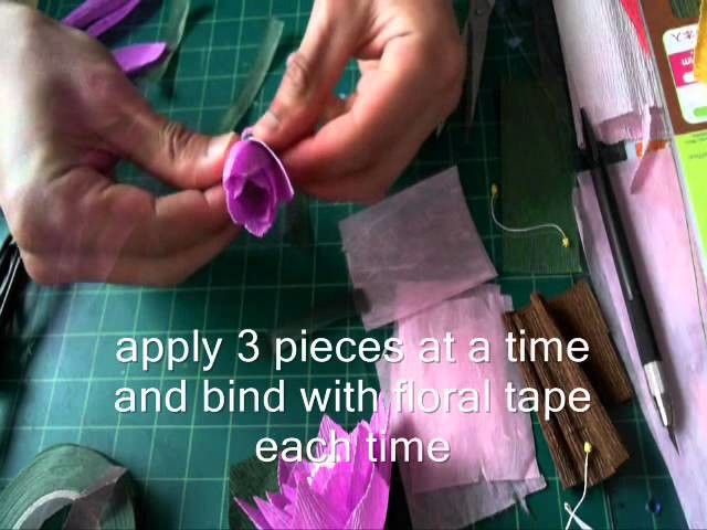 How to make paper flower loftus II