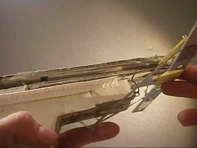 Paper.cardboard crossbow