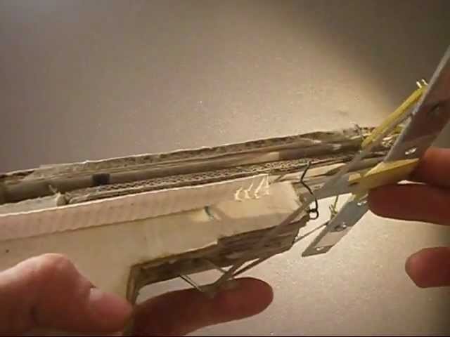 Paper.cardboard crossbow
