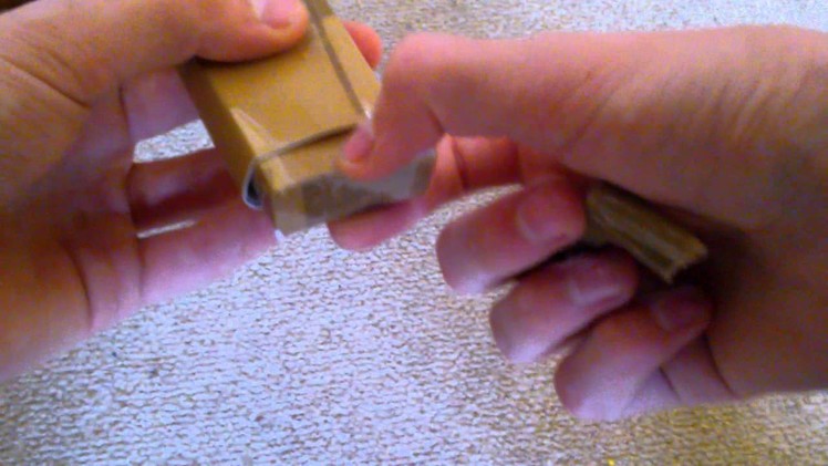 Paper Lock With Key