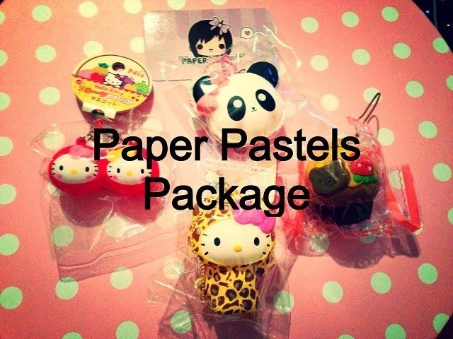 Paper Pastels Squishy Package