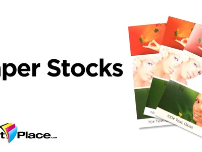 Paper Stock Options from PrintPlace.com