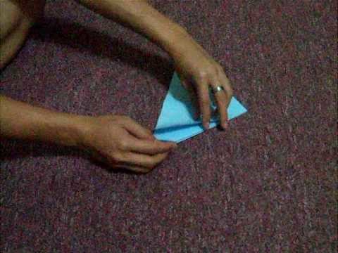Folding of paper box