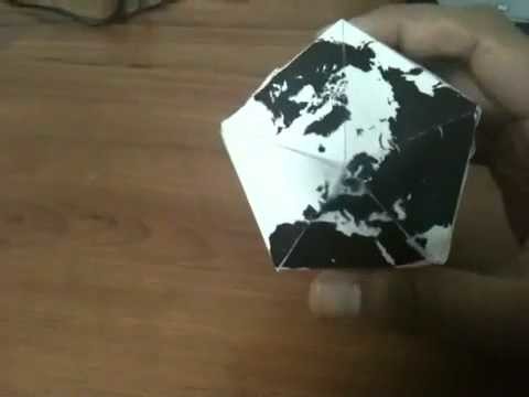 Handmade Paper Globe!