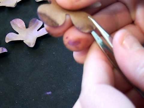 How I make paper roses tutorial