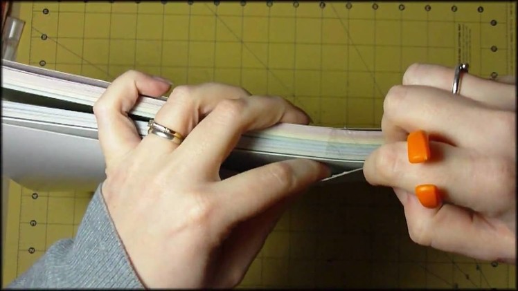 How to. Breaking out new paper stacks