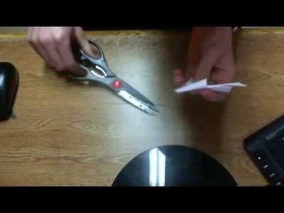 How to make a paper rotocopter